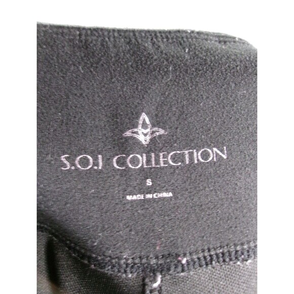 State Of Independence SOI Collection Pants Women Small Black Athleisure Workout - Picture 8 of 14